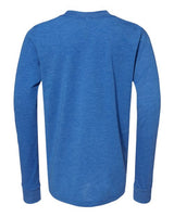 Bella + Canvas 3501Y Youth Jersey Long-Sleeve T-Shirt #color_TR ROYAL TRIBLND