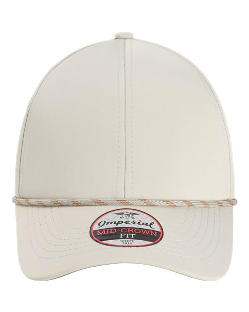 Imperial 6054 The Habanero Performance Rope Cap #color_Putty