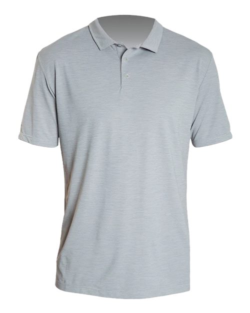 ANETIK MPLPRS0 Low Pro Tech Polo #color_Alloy Heathered
