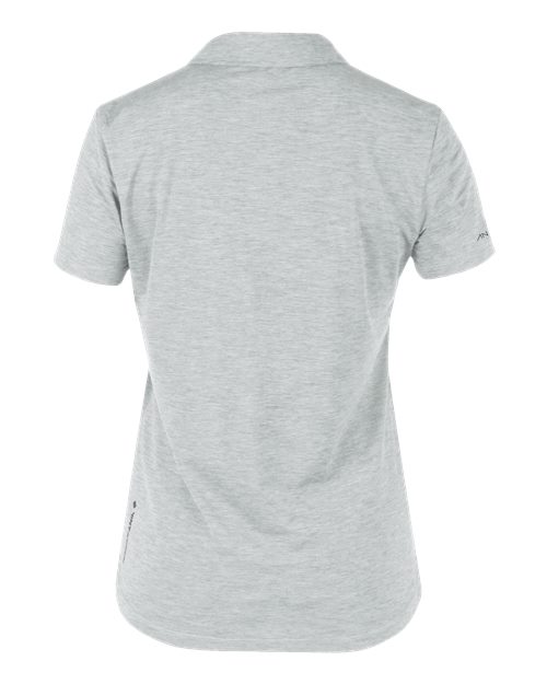 ANETIK WPBRZS1 Women's Breeze Tech Polo #color_Alloy Heathered