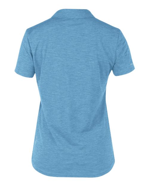 ANETIK WPBRZS1 Women's Breeze Tech Polo #color_Bahama Heathered