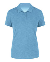 ANETIK WPBRZS1 Women's Breeze Tech Polo #color_Bahama Heathered