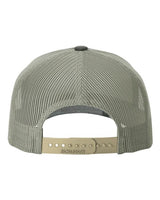 Richardson 112PFP Five-Panel Printed Trucker Cap #color_Digital Camo/ Light Green