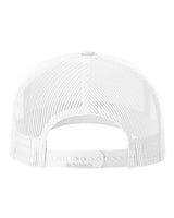 Richardson 112FPR Five-Panel Trucker with Rope Cap #color_White/ Black