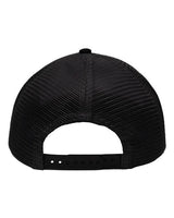 Sportsman SP1450 Traditional Lo-Pro Mesh Back Trucker Fit Cap #color_Heather Grey/ Charcoal/ Black