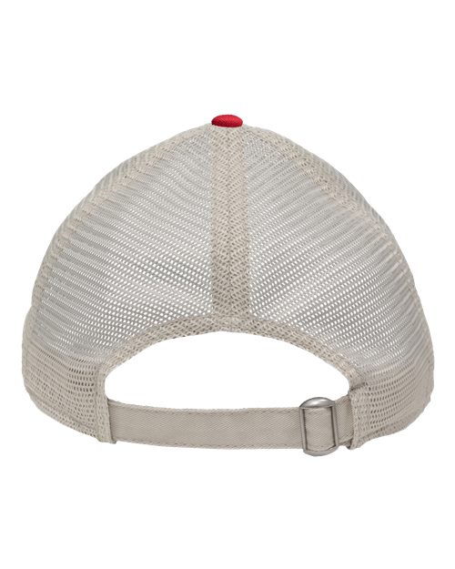 Sportsman SP1750 Mesh Dad Hat Fit #color_Red/ Stone