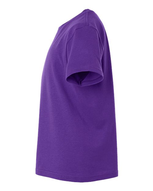 Tultex 235 Youth Fine Jersey T-Shirt #color_Purple