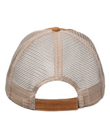 Valucap VC990 Contrast Stitch Cap #color_Olive Green/ Navy