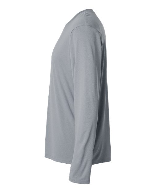 AllPro 48400 Pro-Lock Performance Long Sleeve T-Shirt #color_Heather Steel