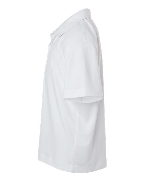 AllPro 41800Y Pro-Lock Youth Performance Polo #color_White
