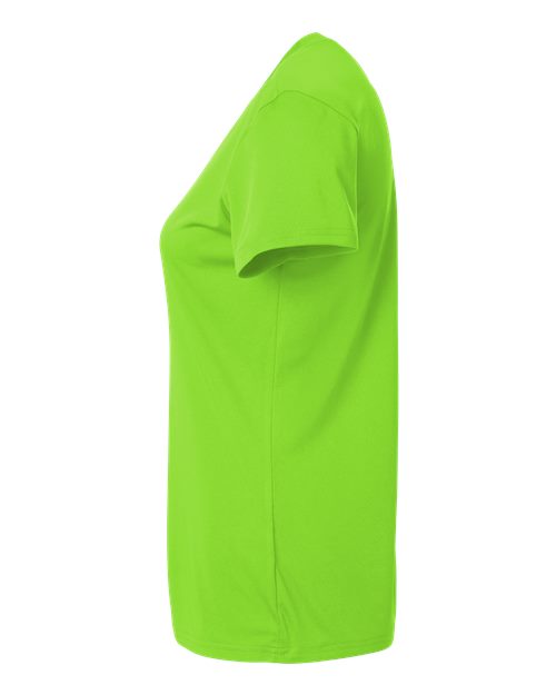 AllPro 48000L Pro-Lock Women's Performance T-Shirt #color_Lime