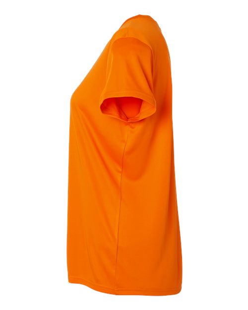 AllPro 48000L Pro-Lock Women's Performance T-Shirt #color_Neon Orange