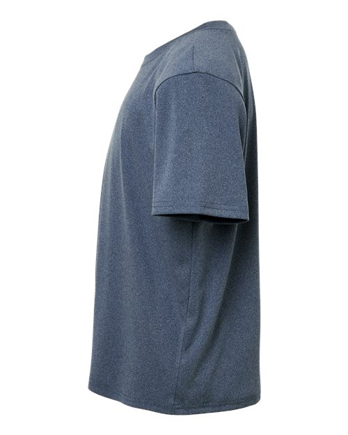 AllPro 48000Y Pro-Lock Youth Performance T-Shirt #color_Heather Navy