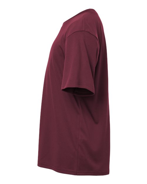 AllPro 48000Y Pro-Lock Youth Performance T-Shirt #color_Maroon