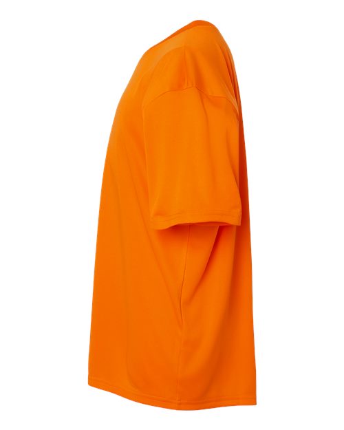 AllPro 48000Y Pro-Lock Youth Performance T-Shirt #color_Neon Orange