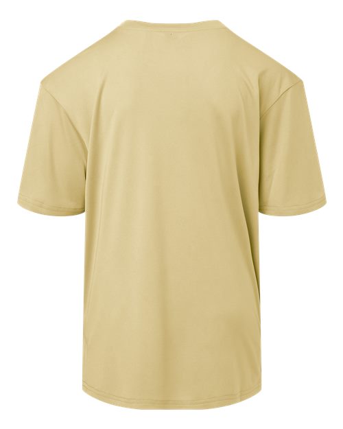 AllPro 48000Y Pro-Lock Youth Performance T-Shirt #color_Vegas Gold