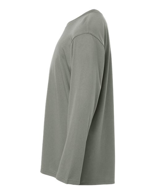 AllPro 48400Y Pro-Lock Youth Performance Long Sleeve T-Shirt #color_Greystone