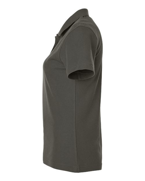 AllPro 62800L Women's Pique Polo #color_Charcoal