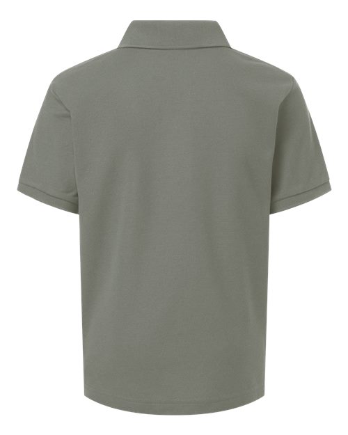 AllPro 62800Y Youth Pique Polo #color_Greystone
