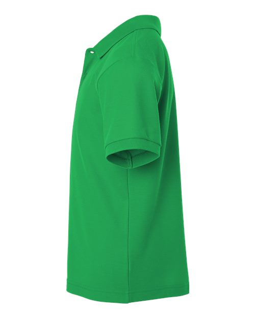 AllPro 62800Y Youth Pique Polo #color_Kelly Green