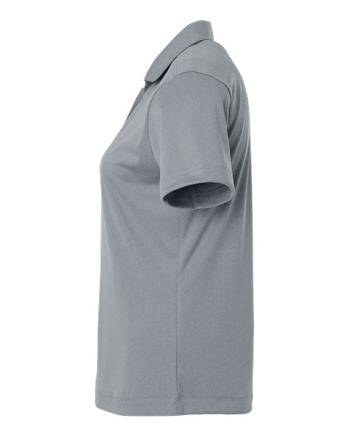 AllPro 41800L Pro-Lock Women's Performance Polo #color_Heather Steel