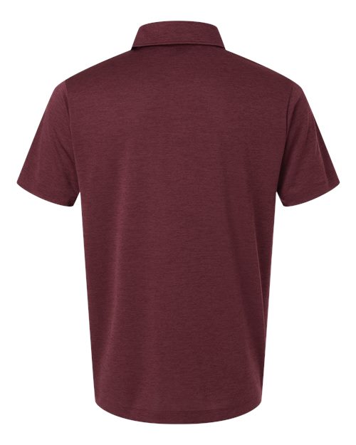 AllPro 4HM00 Performance Mélange Polo #color_Maroon Melange