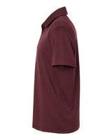 AllPro 4HM00 Performance Mélange Polo #color_Maroon Melange