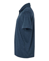 AllPro 4HM00 Performance Mélange Polo #color_Navy Melange