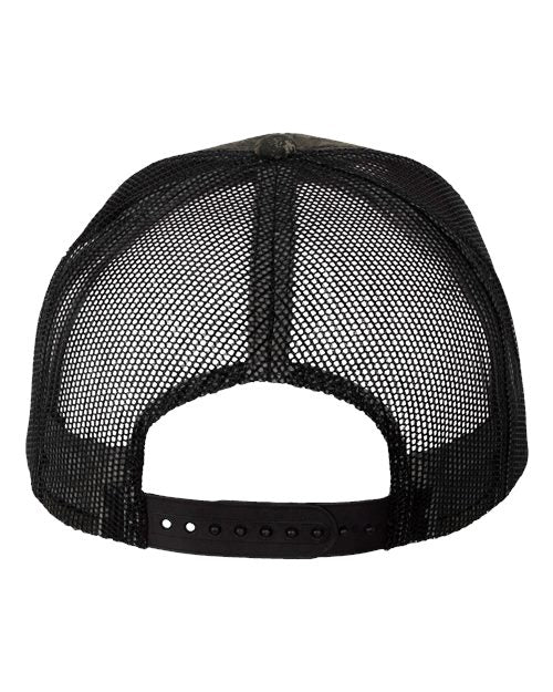 Valucap VC150M Licensed Camo Mesh Cap #color_Mossy Oak Breakup/ Black Mesh