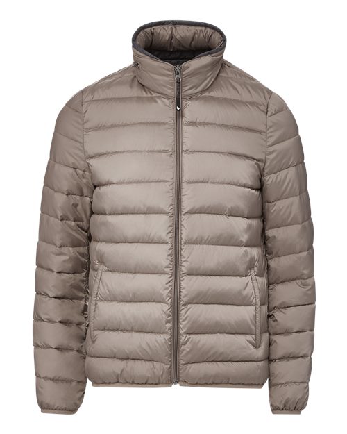 Weatherproof 211137 Women's PillowPac Puffer Jacket #color_Driftwood