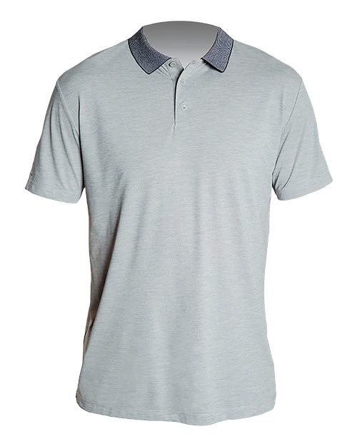 ANETIK MPTNTS0 Transit Tech Polo #color_Alloy Heathered