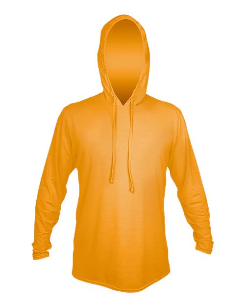ANETIK MVLPRH8 Low Pro Tech Hooded Long Sleeve T-Shirt #color_Phoenix Heathered