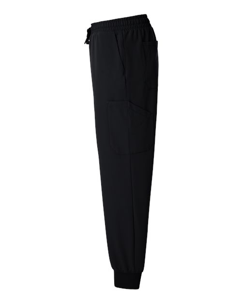 Jaanuu M20002 Osmo 8-Pocket Scrub Joggers #color_Black