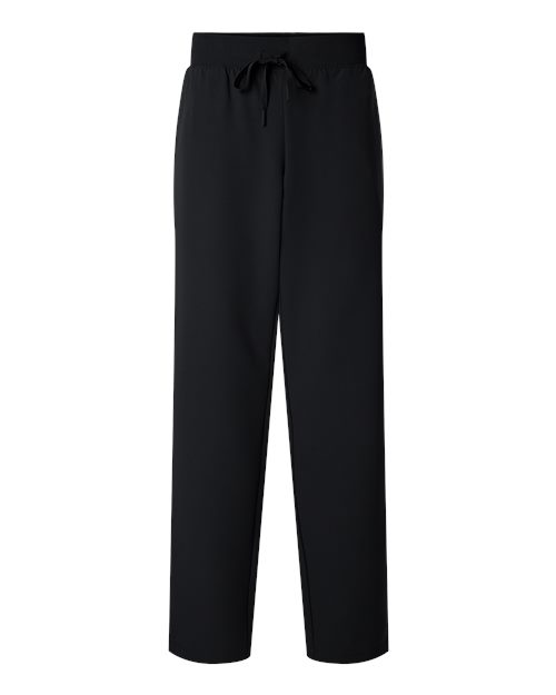 Jaanuu W20001 Women's Xenos Essential Knit-Waist Scrub Pants #color_Black