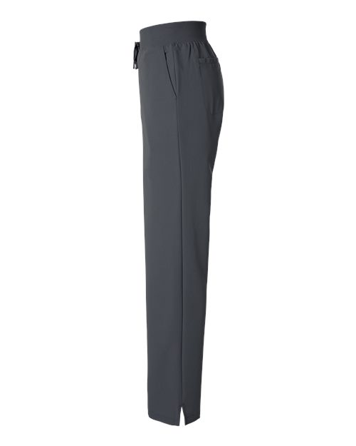 Jaanuu W20001 Women's Xenos Essential Knit-Waist Scrub Pants #color_Carbon Grey
