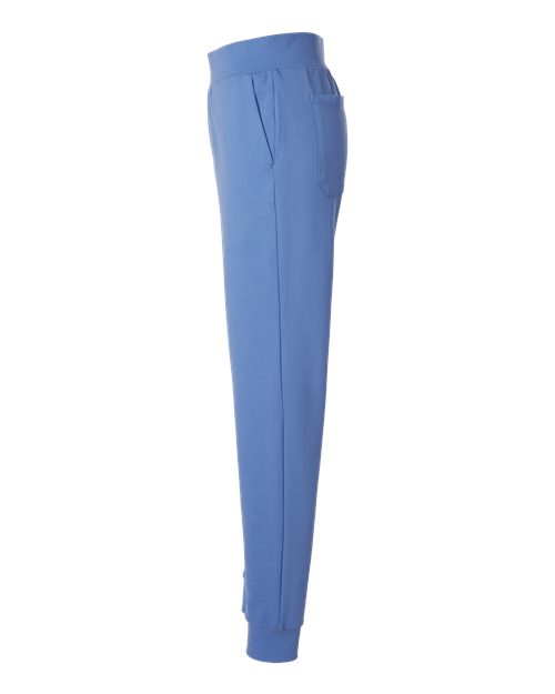 Jaanuu W40001 Women's Rubi Ultrasoft Scrub Joggers #color_Ceil Blue