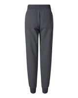 Jaanuu W20003P Women's Silex Knit-Waist Scrub Joggers - Petite Sizes #color_Carbon Grey