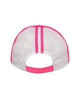 Adams PE105 Adult Contrast Back Stripe Clubhouse Cap #color_PINK