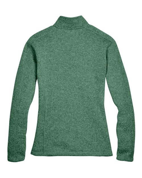 Devon & Jones DG793W Ladies' Bristol Full-Zip Sweater Fleece Jacket #color_FOREST HEATHER
