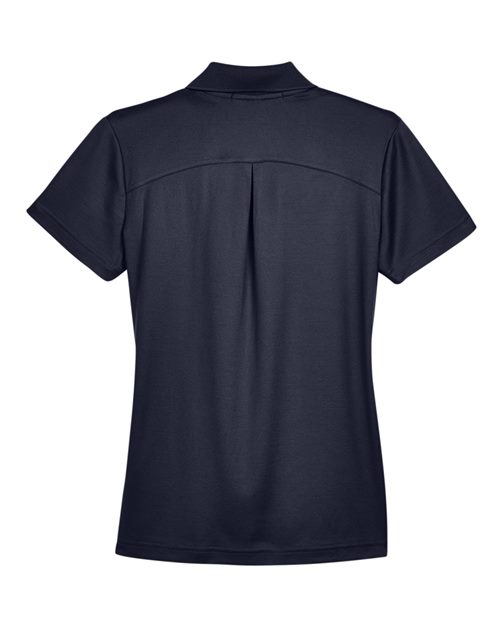 Devon & Jones DG20W CrownLux Performance Ladies' Plaited Polo #color_NAVY