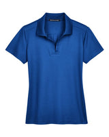 Devon & Jones DG20W CrownLux Performance Ladies' Plaited Polo #color_TRUE ROYAL