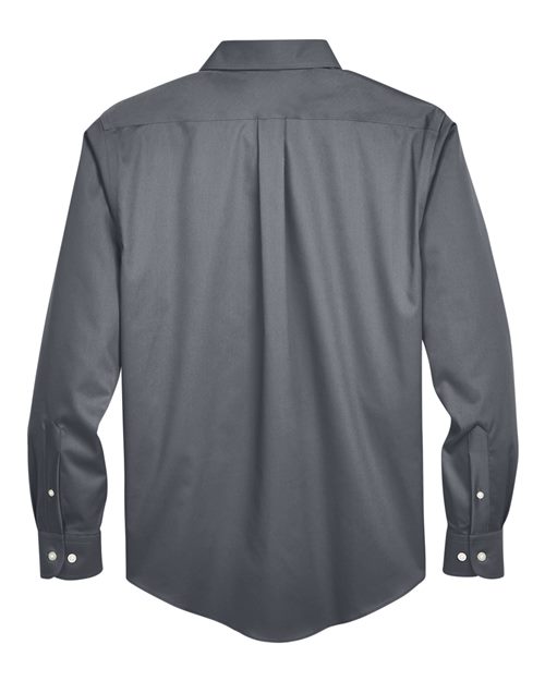 Devon & Jones DG530T Men's Tall Crown Woven Collection Solid Stretch Twill #color_GRAPHITE
