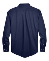 Devon & Jones DG530T Men's Tall Crown Woven Collection Solid Stretch Twill #color_NAVY