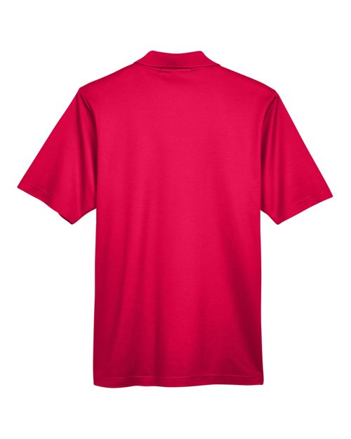 Devon & Jones DG20T CrownLux Performance Men's Tall Plaited Polo #color_RED