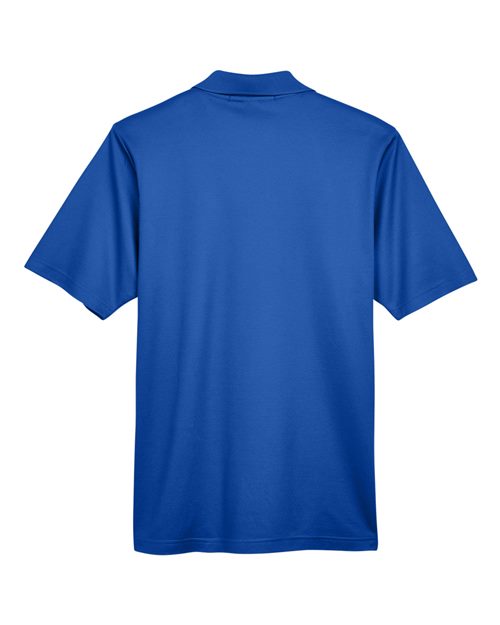 Devon & Jones DG20T CrownLux Performance Men's Tall Plaited Polo #color_TRUE ROYAL