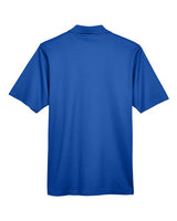 Devon & Jones DG20T CrownLux Performance Men's Tall Plaited Polo #color_TRUE ROYAL