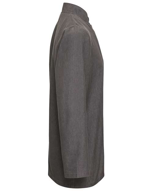 Artisan Collection by Reprime RP660 Unisex Denim Chef's Coat #color_GREY DENIM