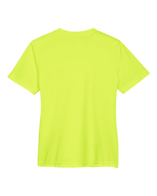 Team 365 TT11Y Youth Zone Performance T-Shirt #color_SAFETY YELLOW
