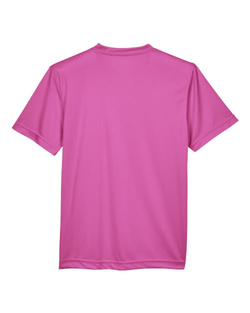Team 365 TT11Y Youth Zone Performance T-Shirt #color_SP CHARITY PINK