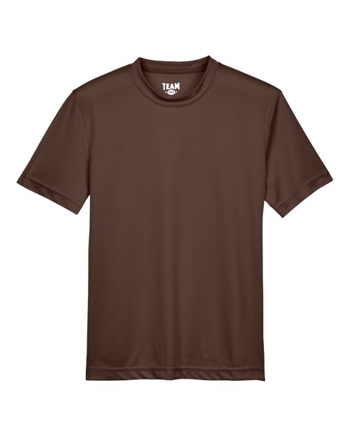 Team 365 TT11Y Youth Zone Performance T-Shirt #color_SPORT DARK BROWN